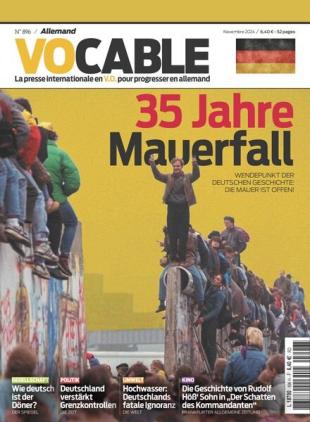 Vocable Allemand - Novembre 2024