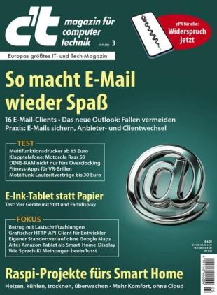c't Magazin fur Computertechnik - 23 Januar 2025