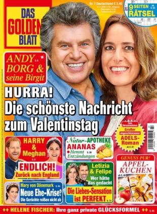 Das Goldene Blatt - 8 Februar 2025