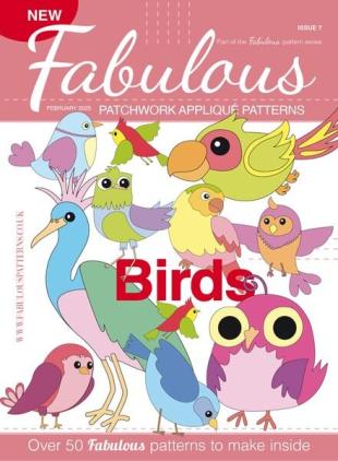 Fabulous Patchwork Applique Patterns - February 2025