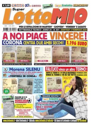 Lottomio del Giovedi - 4 Febbraio 2025