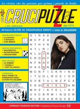 Crucipuzzle - Aprile 2025