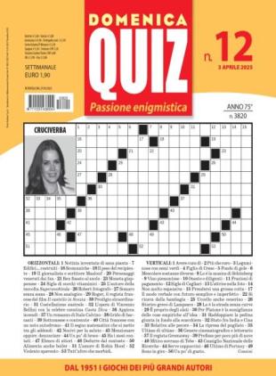 Domenica Quiz - 3 Aprile 2025