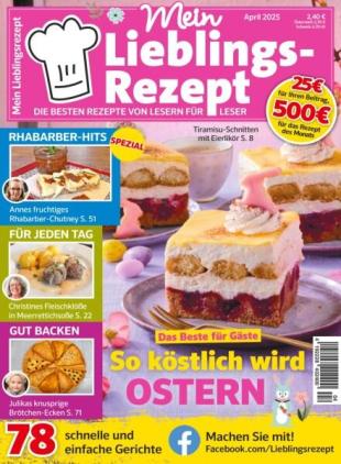 Mein Lieblingsrezept - April 2025