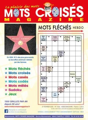 Mots Croises Magazine - 27 Fevrier 2025