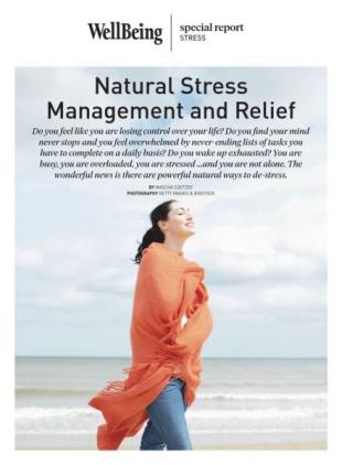 WellBeing Special Report - Issue 155 - Natural Stress Management and Relief