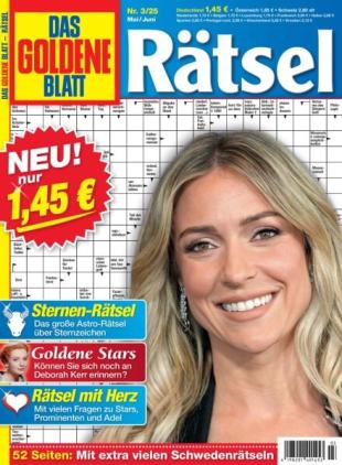 Das Goldene Blatt-Ratsel - Mai-Juni 2025