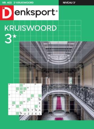Denksport Kruiswoord 3 - 17 April 2025