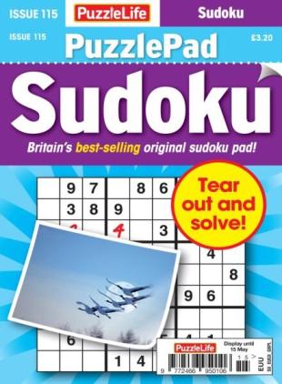 PuzzleLife PuzzlePad Sudoku - April 2025
