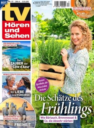 TV HOren und Sehen - 17 April 2025