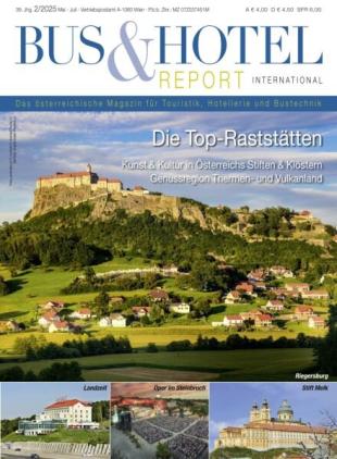 Bus & Hotelreport International - Mai-Juli 2025