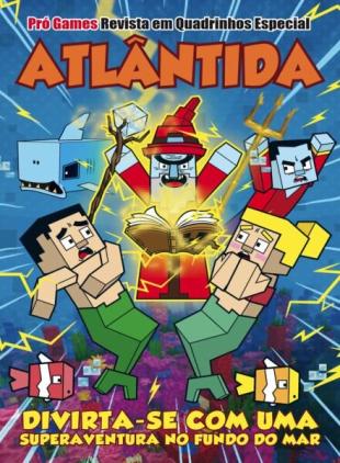 Minecraft Revista em Quadrinhos - Abril 2025