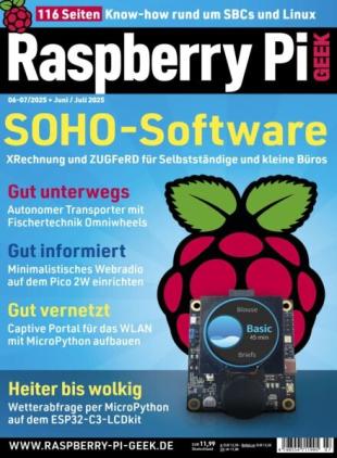 Raspberry Pi Geek - Juni-Juli 2025