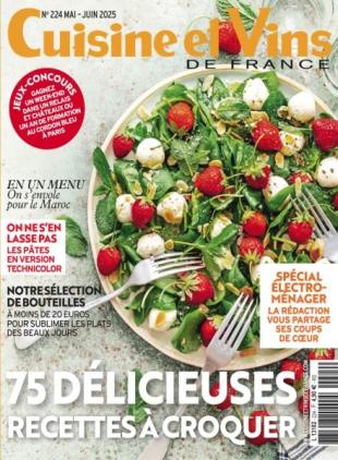 Cuisine et Vins de France - Mai-Juin 2025