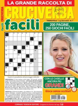 Facili Cruciverba - Luglio-Agosto-Settembre 2025
