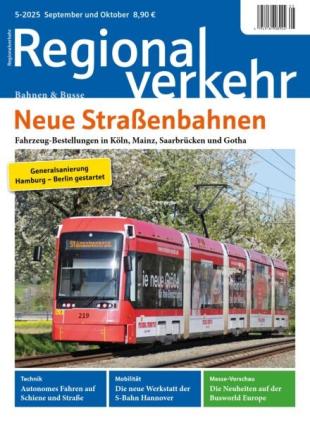 Regionalverkehr - September-Oktober 2025