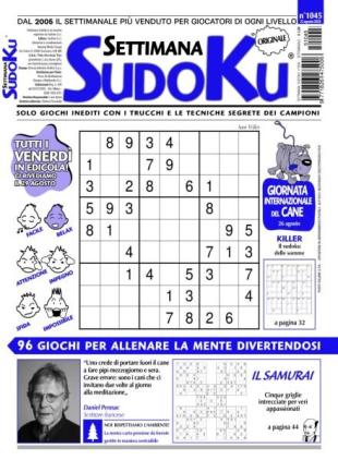 Settimana Sudoku - 22 Agosto 2025