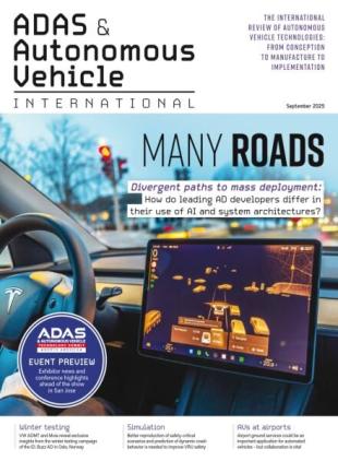 ADAS & Autonomous Vehicle International - September 2025