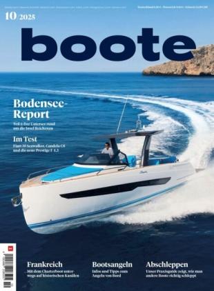 Boote - Oktober 2025