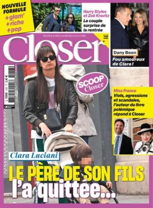 Closer France - 12 Septembre 2025