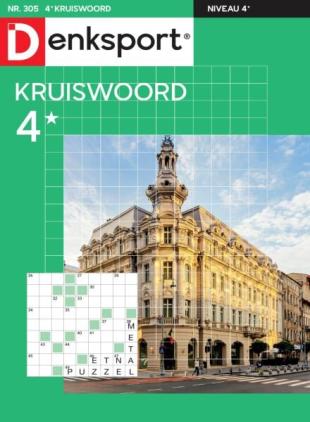 Denksport Kruiswoord 4 - 21 Augustus 2025