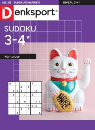 Denksport Sudoku 3-4 kampioen - 28 Augustus 2025