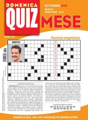 Domenica Quiz Mese - Settembre 2025
