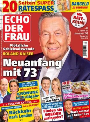 Echo der Frau - 24 September 2025