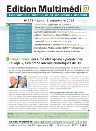 Edition Multimedia - 8 Septembre 2025