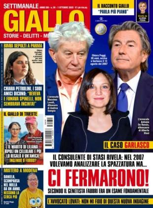 Giallo - 1 Ottobre 2025