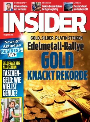 Insider Austria - 10 September 2025
