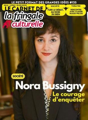 Le Carnet de La Fringale Culturelle - 19 Septembre 2025