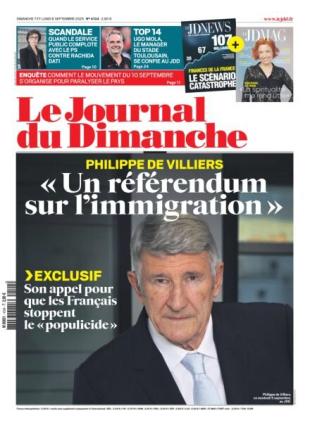 Le Journal du dimanche - 7 Septembre 2025