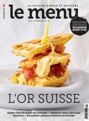 le menu edition francaise - Octobre 2025