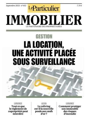 Le Particulier Immobilier - Septembre 2025