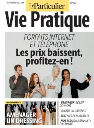Le Particulier Vie Pratique - Septembre 2025