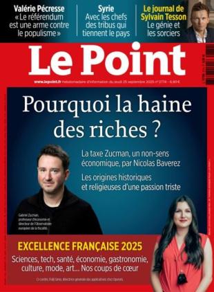 Le Point - 25 Septembre 2025