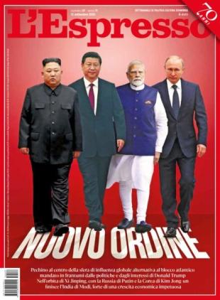 L'Espresso - 12 Settembre 2025