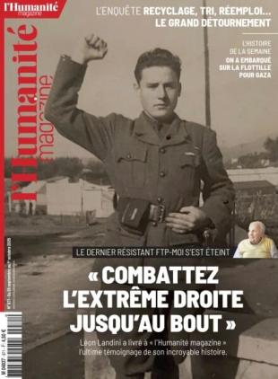 L'Humanite Magazine - 25 Septembre 2025