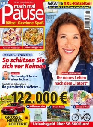 Mach mal Pause - 23 September 2025