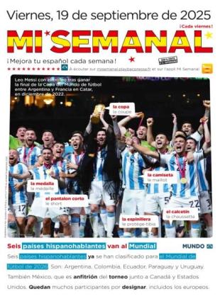 Mi Semanal - 19 Septiembre 2025