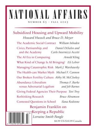 National Affairs - Fall 2025