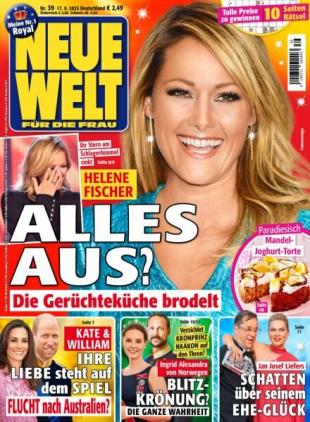 Neue Welt - 17 September 2025