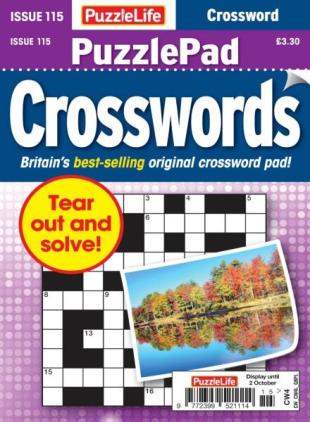 PuzzleLife PuzzlePad Crosswords - September 2025