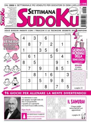 Settimana Sudoku - 12 Settembre 2025