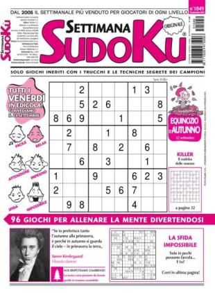 Settimana Sudoku - 19 Settembre 2025