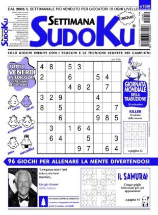 Settimana Sudoku - 26 Settembre 2025