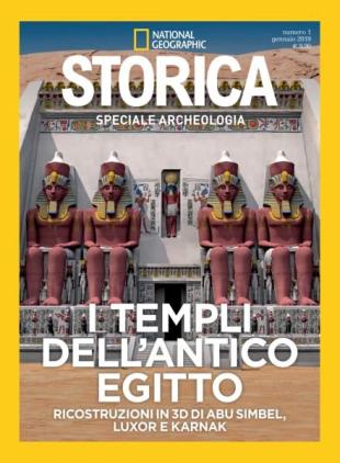 Storica National Geographic Speciale - I Templi dell'antico Egitto - Gennaio 2019