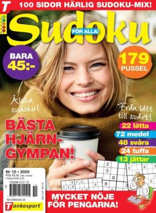 Sudoku fOr Alla - 3 September 2025