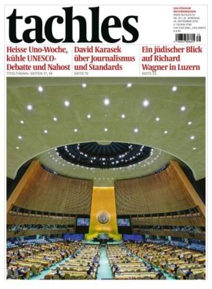 Tachles - 26 September 2025